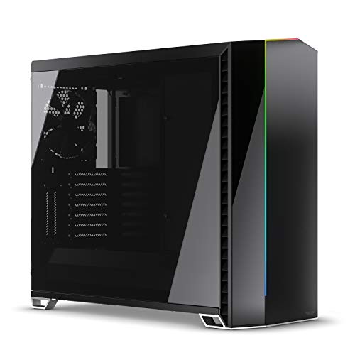 Fractal Design Vector RS Dark Tempered Glass Tower Negro, Transparente