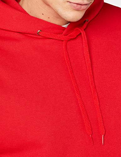 Fruit of the Loom SS026M, Sudadera con capucha y cremallera Para Hombre, Rojo (Red), Large