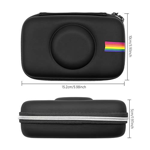 Funda Estuche para Polaroid Snap & Snap Touch Cámara Digital instantánea portátil, Protectora Almacenamiento Rígida Caja Bolsa de Viaje Bolso(Black)