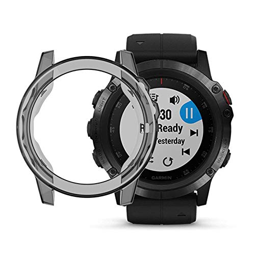 Funda para Garmin Fenix 3 HR/Fenix 3, Silicona TPU de Repuesto para Funda Protectora a Prueba de Golpes e irrompible para Garmin Fenix 3 HR/Fenix 3