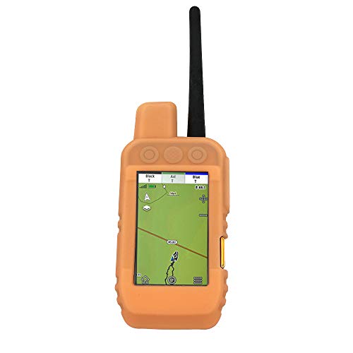 Funda Protectora Brillante Compatible para Garmin Alpha 200 (Naranja)