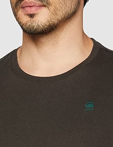 G-STAR RAW Base-s Ruond Neck 2 Pack Camiseta, Multicolor (White/Asfalt 336-8991), M para Hombre