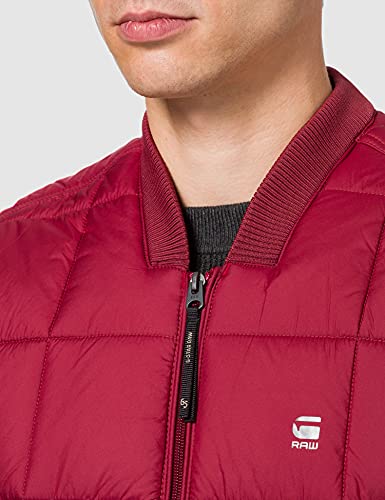 G-STAR RAW Meefic Quilted Chaleco, Red (chateaux Red B958-1330), XL de los Hombres