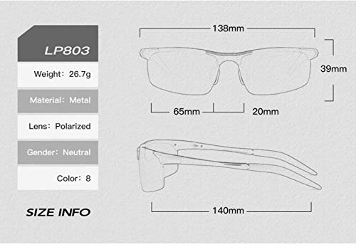 Gafas De Sol,Gafas De Ciclismo Polarizadas De Aluminio Y Magnesio Maratón Deportivo Arena Al Aire Libre Hombres Y Mujeres Corriendo, Marco Negro Película Amarilla C7