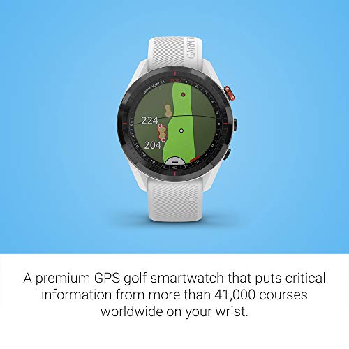 Garmin 010-02200-01 Approach S62 Smartwatch Golf White, Blanco