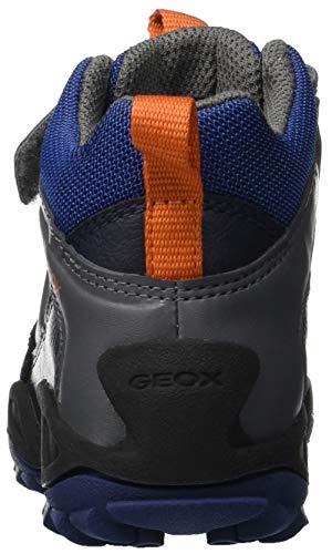 Geox J NEW SAVAGE BOY B A Zapatillas Niños, Azul (Blue/Dk Grey C0002), 35 EU