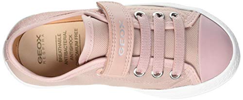 Geox JR CIAK Girl G, Zapatillas Bebé-Niñas, Rosa, 25 EU