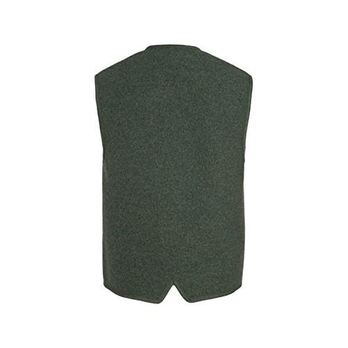 GIESSWEIN Gilet Achim Chaleco Regional, Verde (Lodenmelé 422), X-Large para Hombre