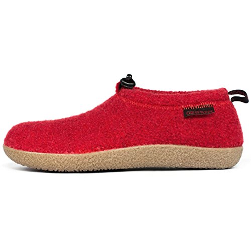 Giesswein Vent Zapatillas Cerradas de Lana, Unisex Adulto, Rojo (Chili 342), 37 EU