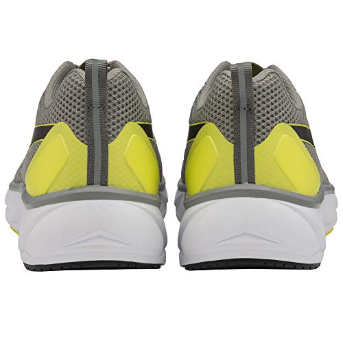 Gola Typhoon, Zapatillas para Correr de Carretera Hombre, Gris Negro Volt, 43 EU