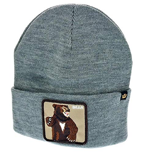 Goorin Bros Gorro Lana Lover Bear Gris Talla Unica