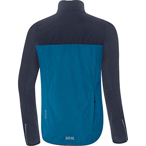 GORE WEAR Chaqueta de ciclismo Spirit para hombre, GORE-TEX INFINIUM, M, Amarillo neón/Negro