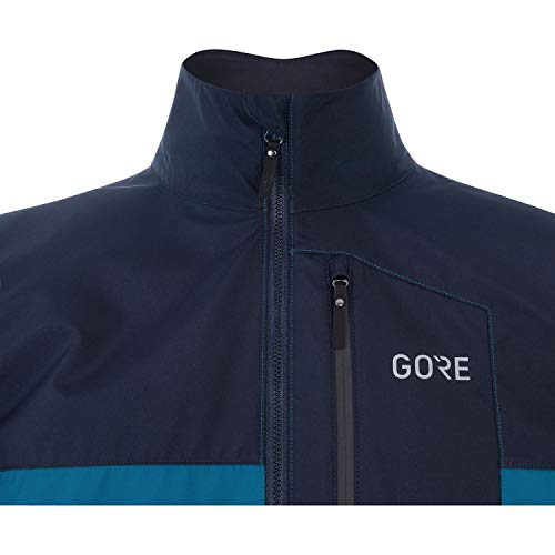 GORE WEAR Chaqueta de ciclismo Spirit para hombre, GORE-TEX INFINIUM, M, Amarillo neón/Negro