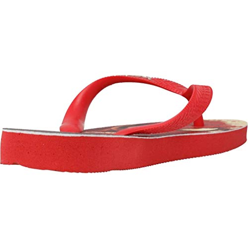 Havaianas Top Marvel, Chanclas, para Unisex adulto, Rojo Rubí, 33/34 EU