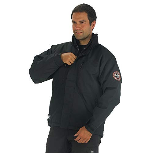 Helly Hansen Mens Berg Insulated Reflective Detachable Hooded Jacket