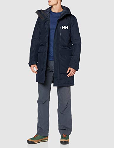 Helly Hansen Rigging Coat Abrigo, Hombre, Navy, S