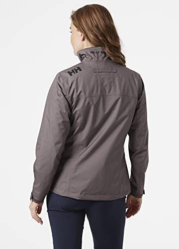 Helly Hansen W Crew Midlayer - Chaqueta para mujer, color gris gorrión, talla M