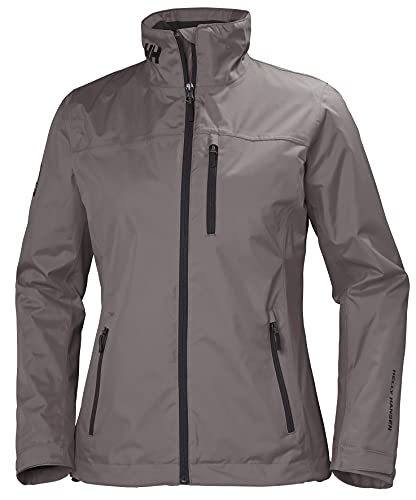 Helly Hansen W Crew Midlayer - Chaqueta para mujer, color gris gorrión, talla M