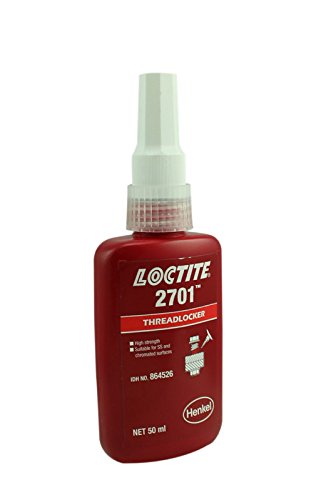 Henkel Loctite 2701 - Adhesivo de bloqueo de rosca (50 ml, 2 unidades)