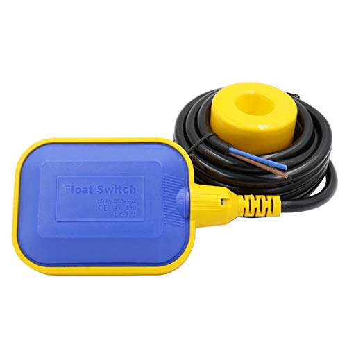 Heschen Float Switch 4M Cable Controlador de nivel de agua para tanque de agua, bomba de sumidero