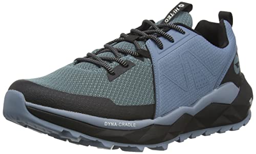 Hi-Tec Geo Pro Trail Black UK10, Zapatos para Senderismo Hombre, Bluestone Stormy Weather Negro, 44 EU