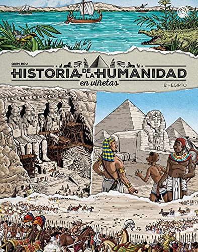 Historia de la humanidad en viñetas: Egipto (ESPIRAL DIDACTICO)