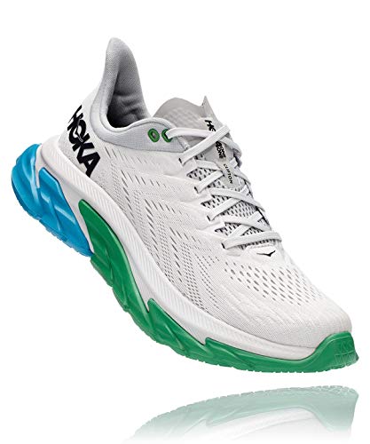 Hoka M Clifton Edge, Nimbus Cloud/Greeen, 1110510 (Nimbus Cloud/Green, Fraction_44_and_2_Thirds)