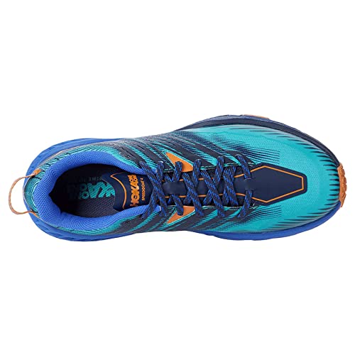 Hoka One One Hombre Speedgoat 4 Textile Synthetic Atlantis Dazzling Blue Entrenadores 42 2/3 EU