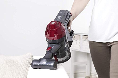 Hoover Freedom FD22RP011 - Aspiradora escoba sin cable, Ciclónica, Cepillo especial pelo de mascota, Antialergias, Cepillo suelos duros, Batería extraíble litio 22V, 25min, Potencia contínua