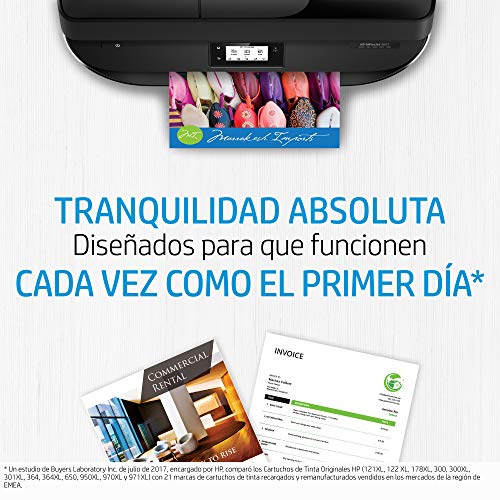 HP 305 3YM61AE, Negro, Cartucho Original de Tinta, Compatible con impresoras de inyección de Tinta HP DeskJet Serie 2700, 4100; Envy Serie 6020, 6030, 6420, 6430