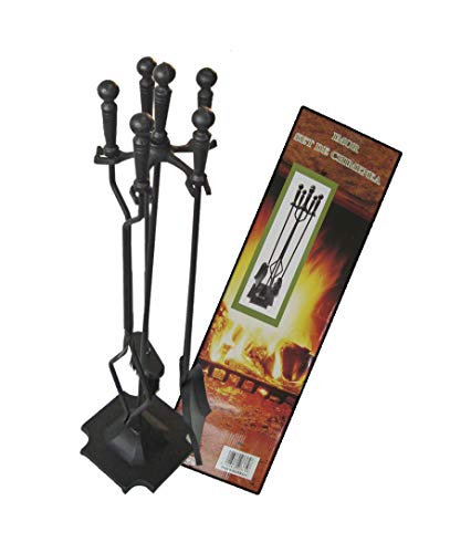 IMOR, Set de 4 utensilios para Barbacoa y/o chimenea