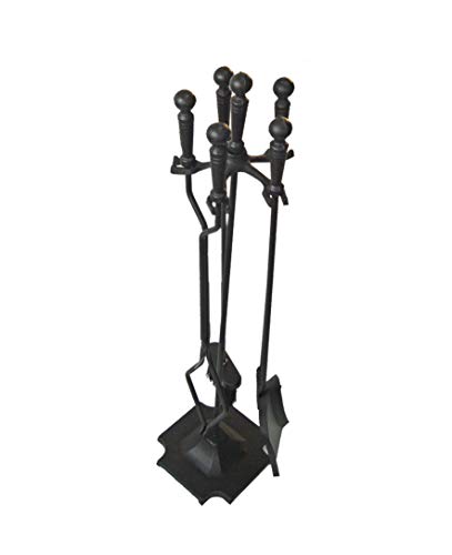 IMOR, Set de 4 utensilios para Barbacoa y/o chimenea