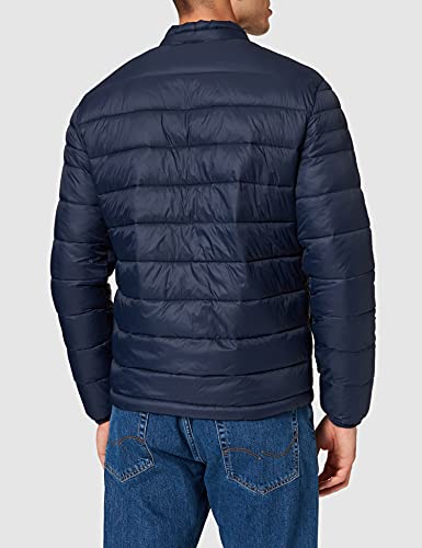 Jack & Jones JJEACE Puffer Collar STS Chaqueta, Navy Blazer, M para Hombre