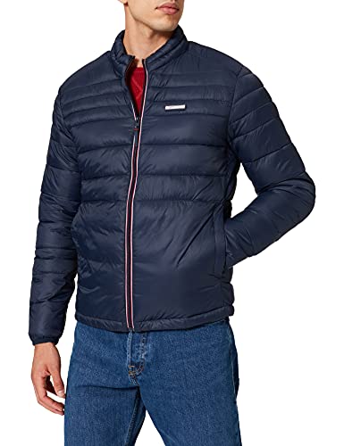 Jack & Jones JJEACE Puffer Collar STS Chaqueta, Navy Blazer, M para Hombre