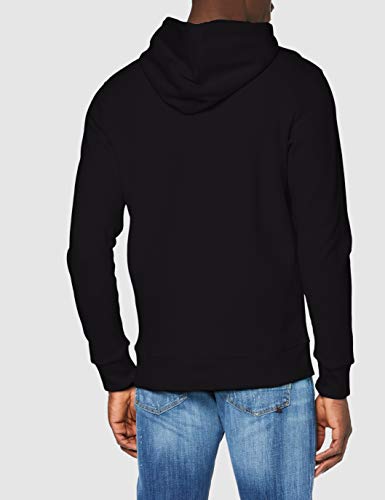 JACK & JONES Jjebasic Noos - Sudadera con Capucha, Hombre, Negro, M