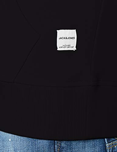 JACK & JONES Jjebasic Noos - Sudadera con Capucha, Hombre, Negro, M