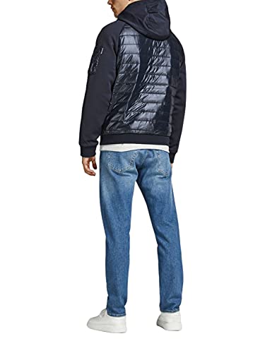 Jack & Jones Jjegilli Puffer-Chaqueta para Hombre Acolchada, Azul Marino, M