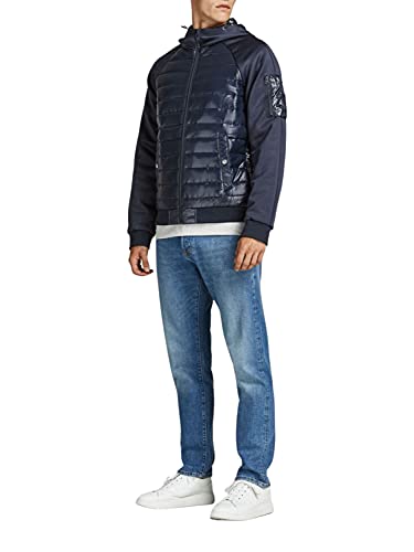 Jack & Jones Jjegilli Puffer-Chaqueta para Hombre Acolchada, Azul Marino, M