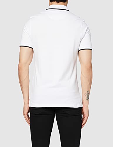 Jack & Jones Jjepaulos Polo SS Noos, Blanco (Vapor White), L para Hombre