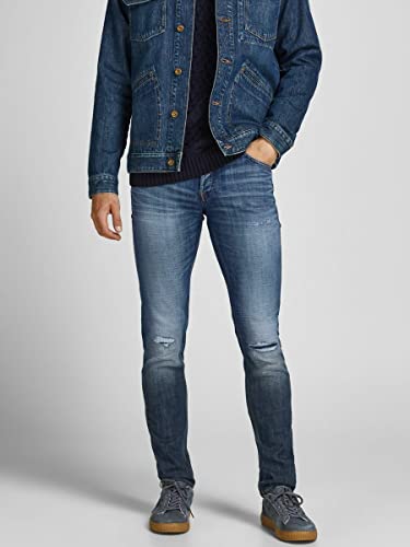 Jack & Jones Jjiglenn Jjoriginal GE 591 Jeans, Azul Denim, 28W x 30L para Hombre