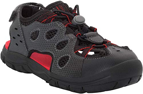 Jack Wolfskin Titicaca Low, Sandalias Punta Cerrada Unisex Niños, Negro (Black 6000), 31 EU