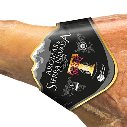 Jamón Serrano Trevélez I.G.P (7.5/8 k). Etiqueta ROJA, con más de 20 meses de curación natural