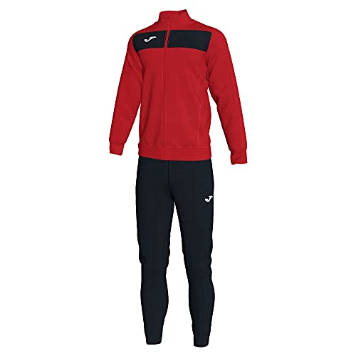 Joma Academy Chandal Caballero, Niños, Rojo-Negro, 5XS