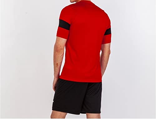 Joma Academy II M/Corta Traje de Entrenamiento, Hombre, Rojo-Negro, L