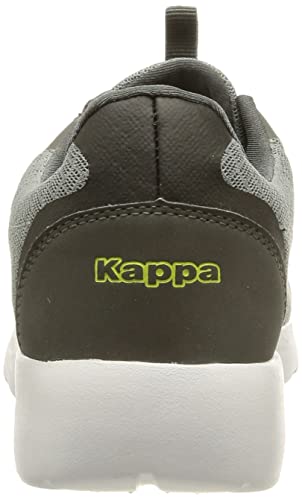 Kappa IMANY Men, Zapatillas para Correr de Carretera Unisex Adulto, 1610 Grey White, 44 EU