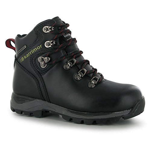 Karrimor - Zapatillas de senderismo para niño, color Negro, talla 5 UK