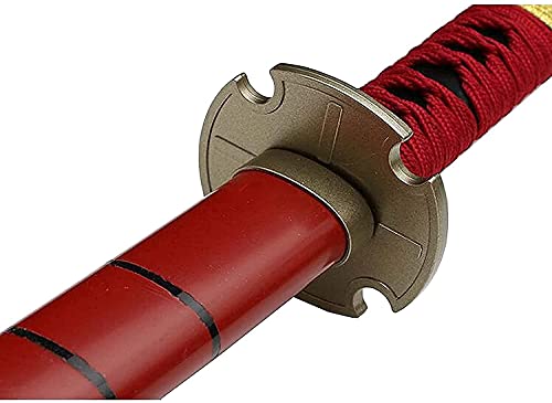 Katana japonesa de madera One Piece Zoro Sandai Kitetsu replique Cosplay Epee de samourai Anime Sabre de Madera