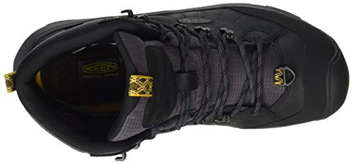 KEEN Revel 4 Polar Mid Height Waterproof, Botas para Nieve Hombre, Imán Negro, 40 EU