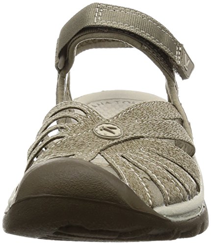 KEEN Rose Sandal, Sandalias de Senderismo, Mujer, Marrón (Brindle /shitake), 39 EU