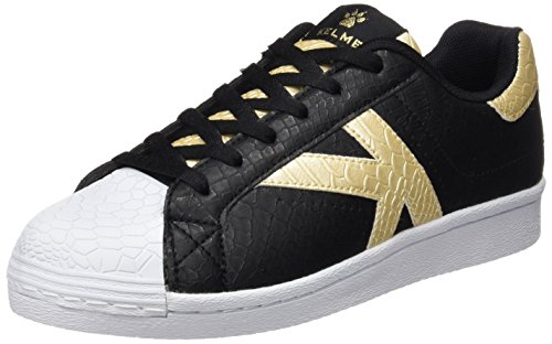 Kelme K-Legend Zapatillas, Mujer, Negro/Oro, 41